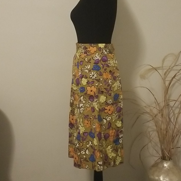 Marc Jacobs 100% Silk Floral Skirt - Picture 4 of 9